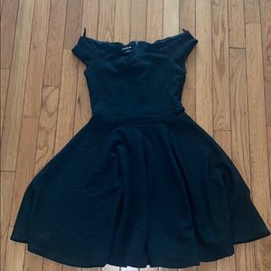 MIDNIGHT GREEN BEBE DRESS